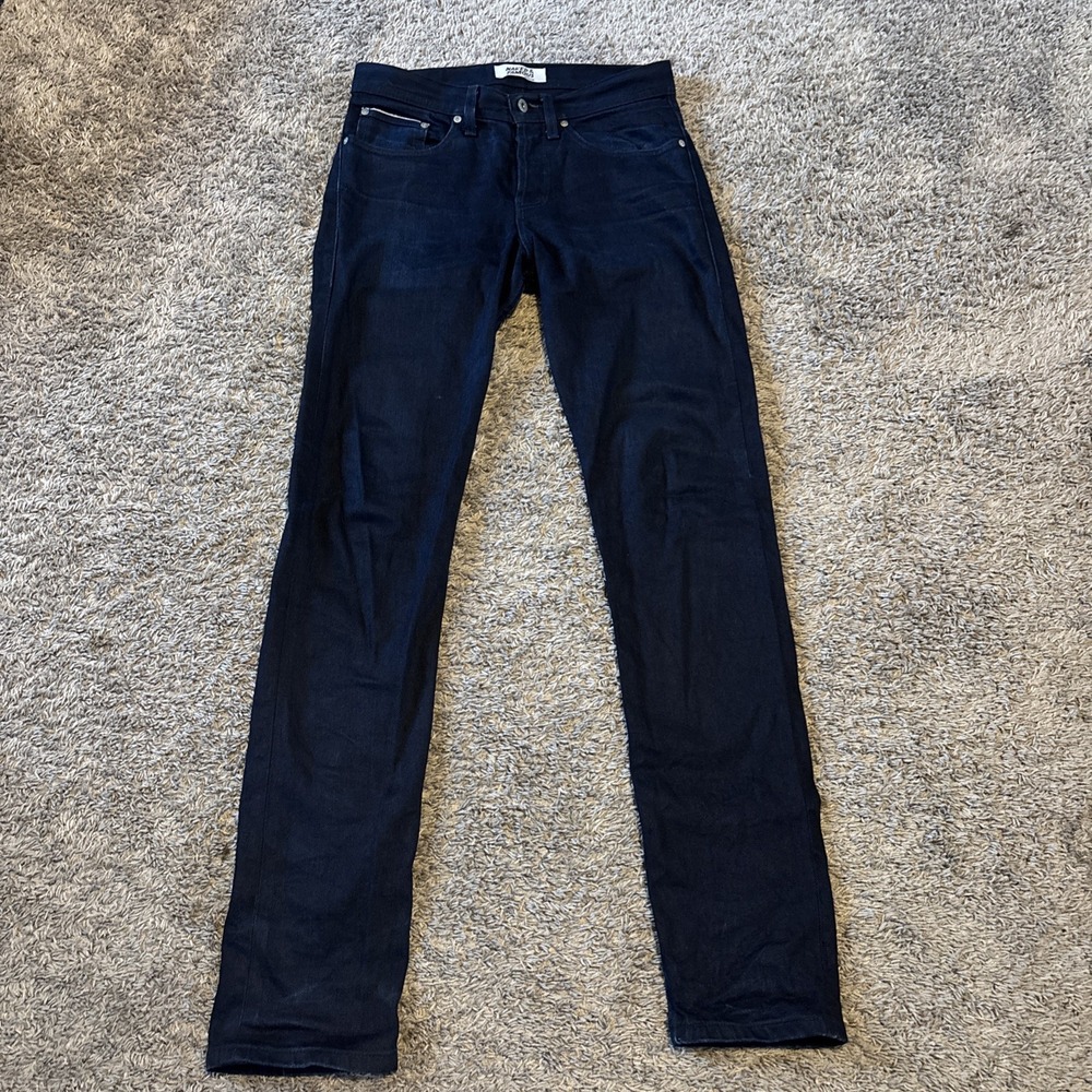 Naked And Famous Midnight Stretch Selvedge Size 31x32 Weird Guy‎ Style